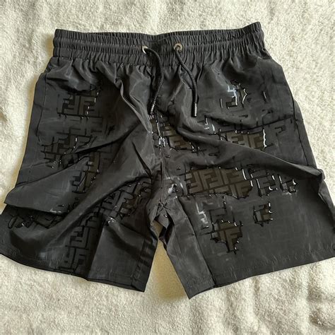 reactive fendi swim shorts|fendi water reveal shorts.